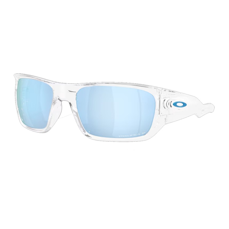 Oakley Masseter Men's Sunglasses - Polished Clear/Prizm Deep Water Polarized