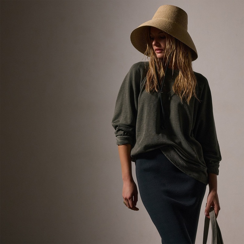 Vintage French Terry Relaxed Sweatshirt - Granite Pigment