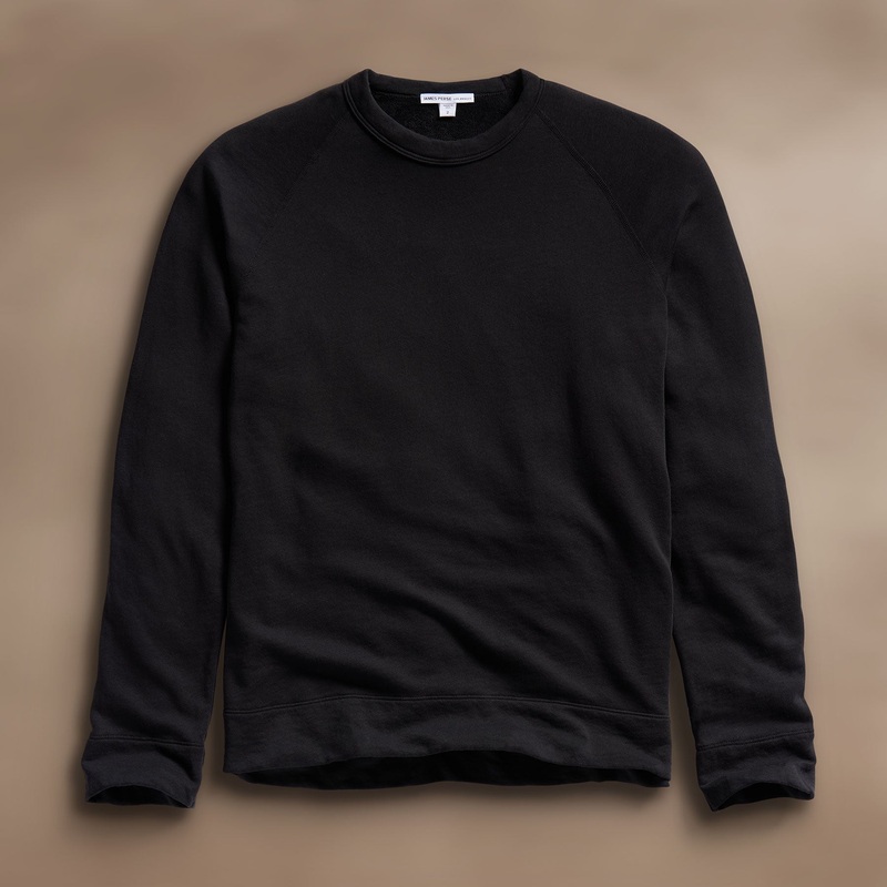 Vintage French Terry Sweatshirt - Black