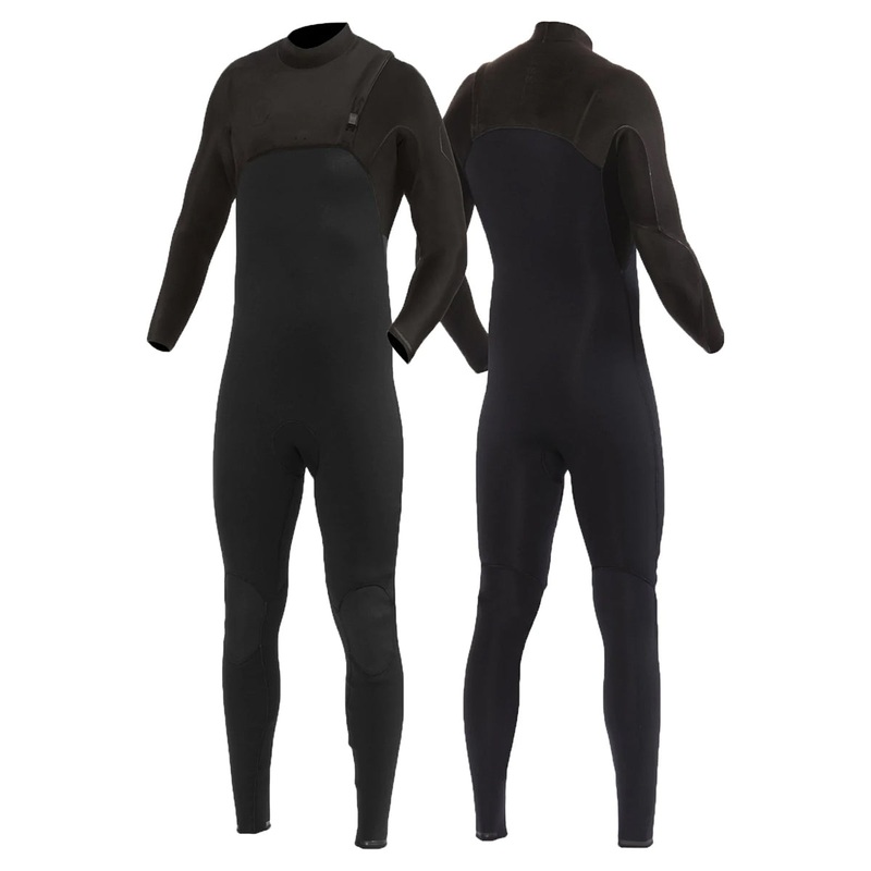Vissla High Seas II 3/2mm Zip Free Wetsuit - Stealth