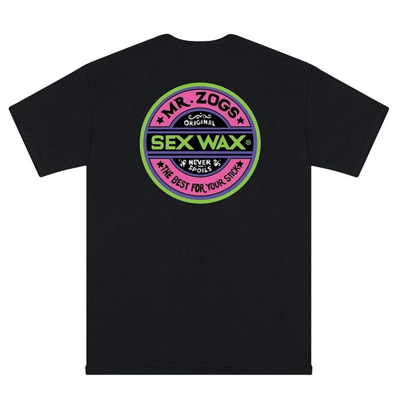 Sex Wax Fluoro Men's S/S T-Shirt - Black