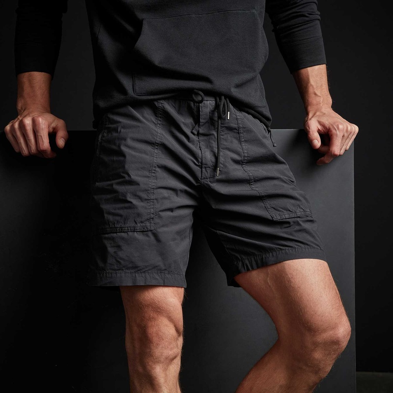 Zipper Pocket Short - Black
