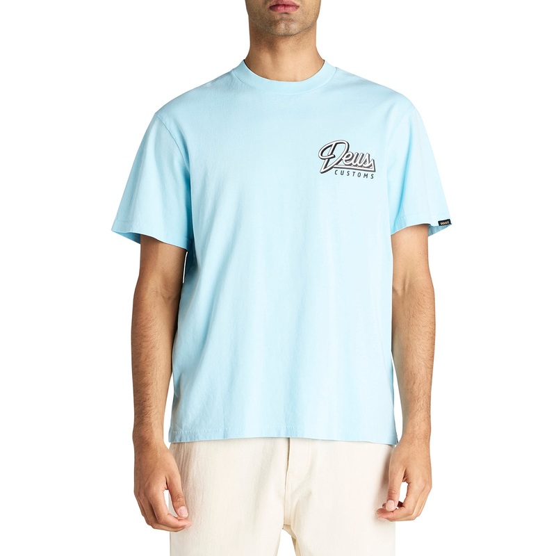 Deus Conduit T-Shirt Sky Blue