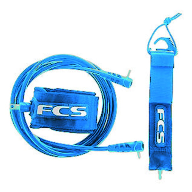 FCS 9ft Regular Leash - Teal