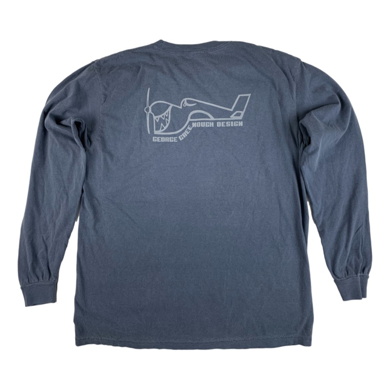TRUE AMES GREENOUGH AIRPLANE LONG SLEEVE TEE