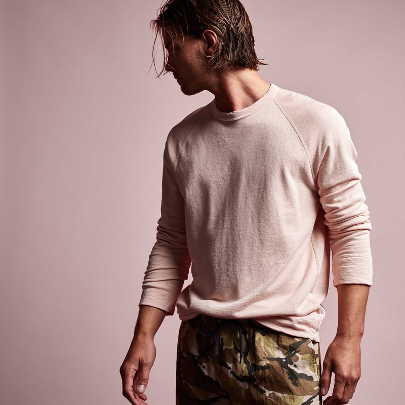Vintage French Terry Sweatshirt - Nougat Pigment