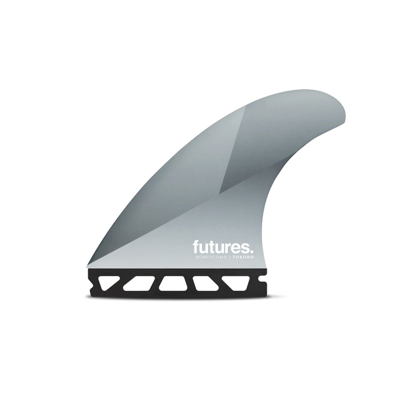 Futures Tokoro HC Tri Surfboard Fins - Medium/Grey