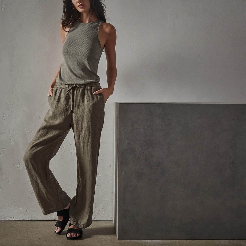 Lightweight Linen Pant - Platoon Pigment