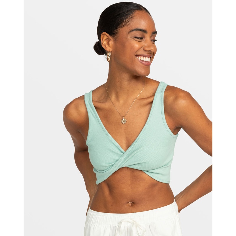 Roxy Riviera Tank-Blue Surf