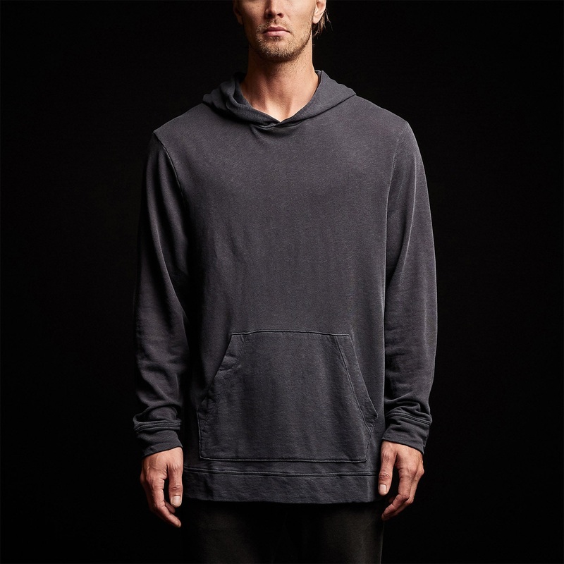 Vintage French Terry Hoodie - Titan Pigment