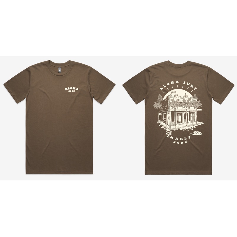 Aloha 2095 Tee - Walnut