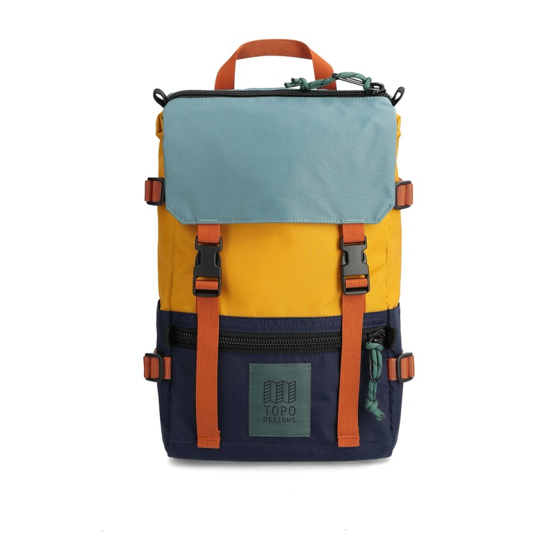 TOPO DESIGNS - ROVER PACK MINI - 10L - NAVY/MUSTARD