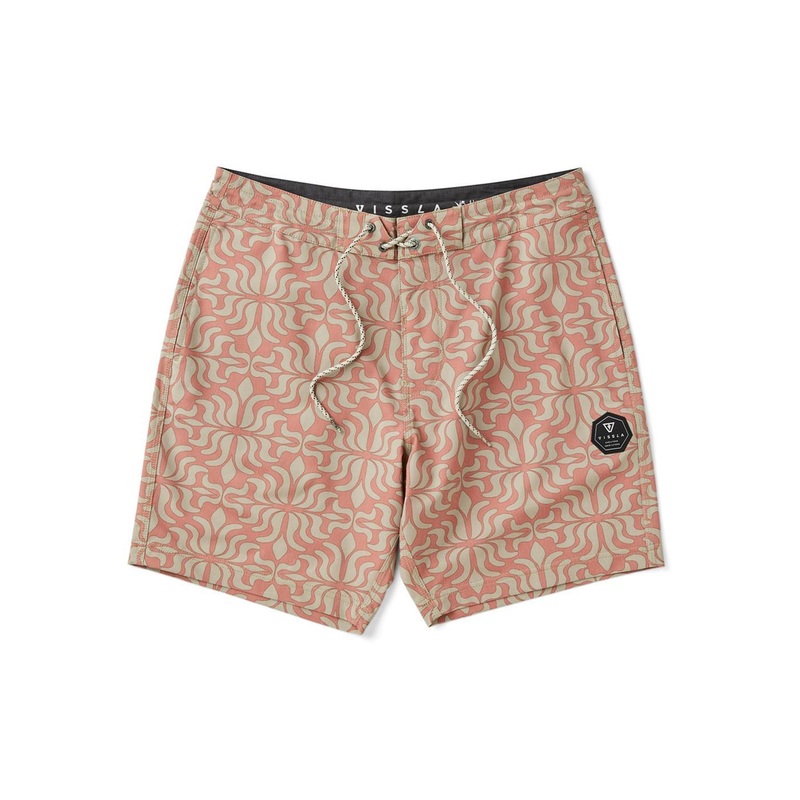 Vissla Zanzibar 17.5" Boardshorts-Chili