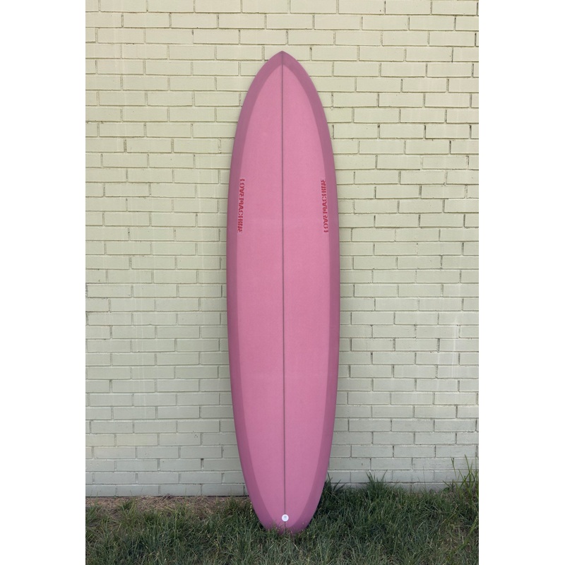 7'2" Lovemachine Surfboards FM - Mauve