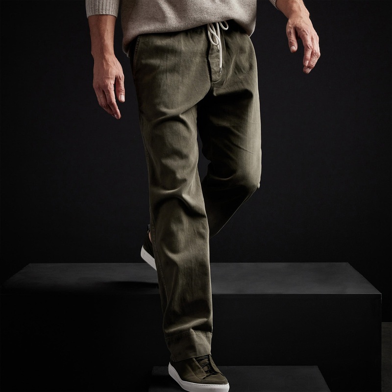 Cotton Twill Work Trouser - Hunter Pigment