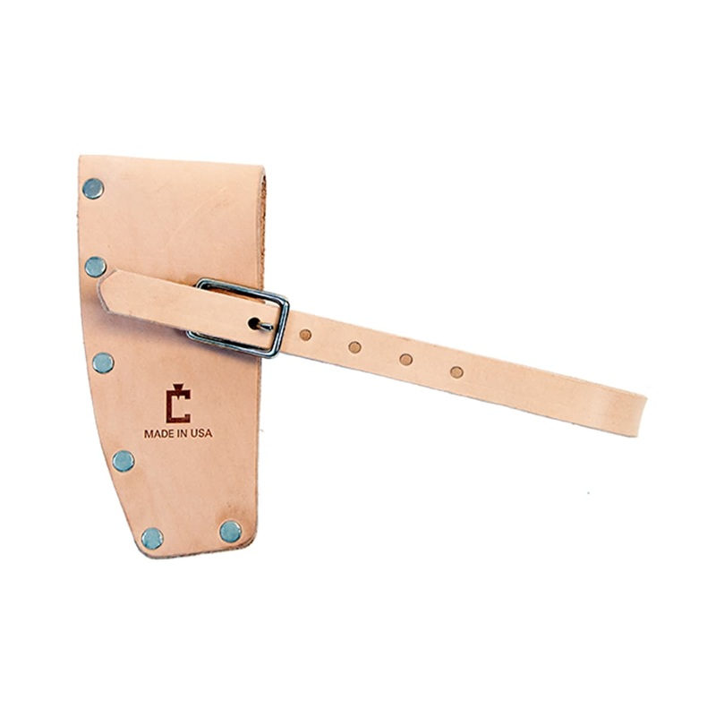 Council Tool - 4" Natural Leather Axe Mask