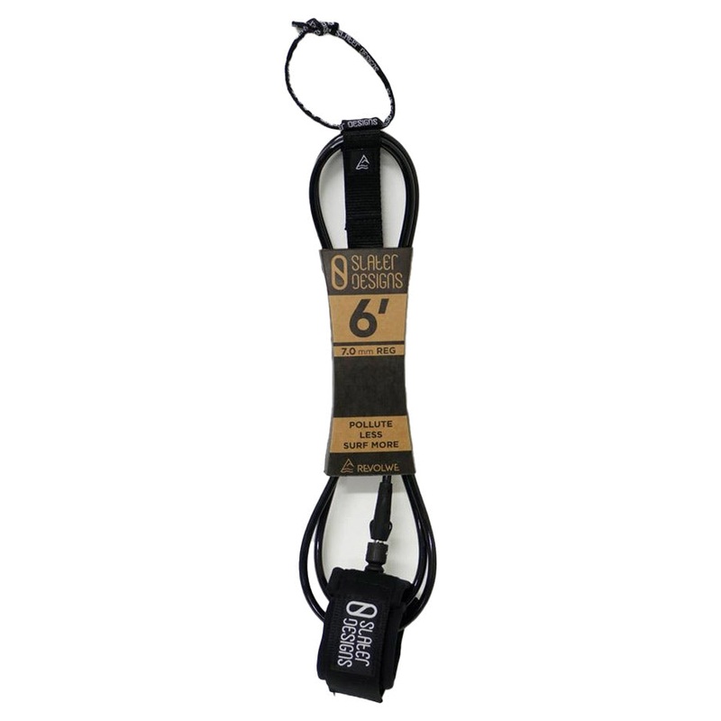 Firewire Slater Designs 6ft Regular Leash - Black/Black