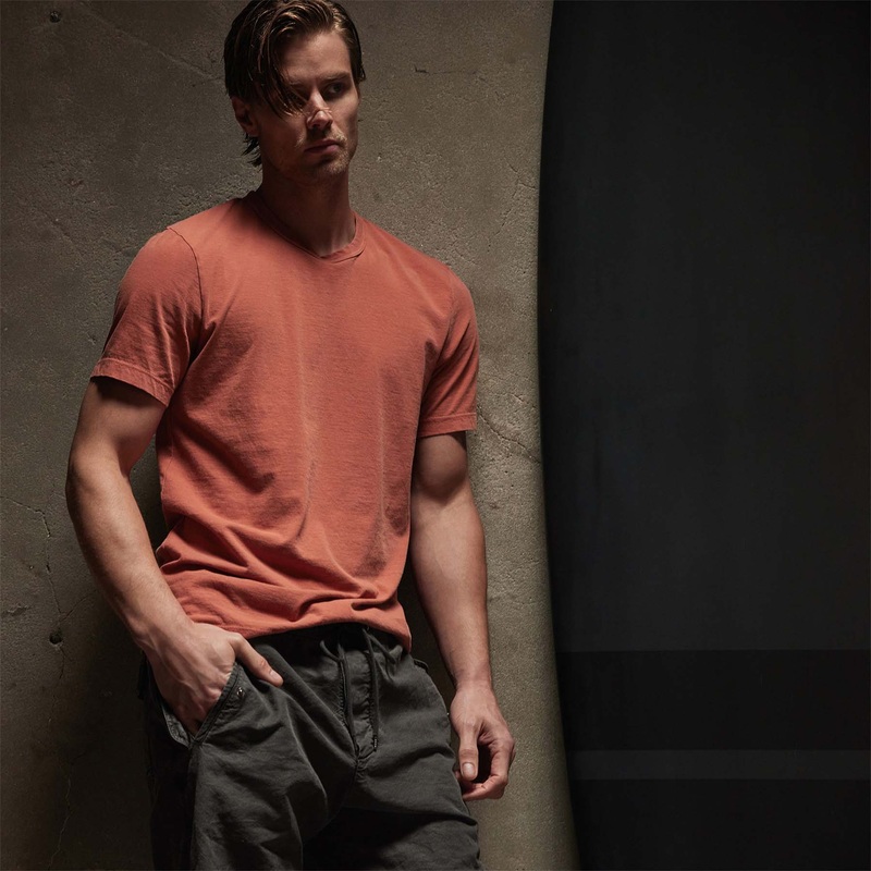 Short Sleeve Crew Neck - Taj Mahal Pigment