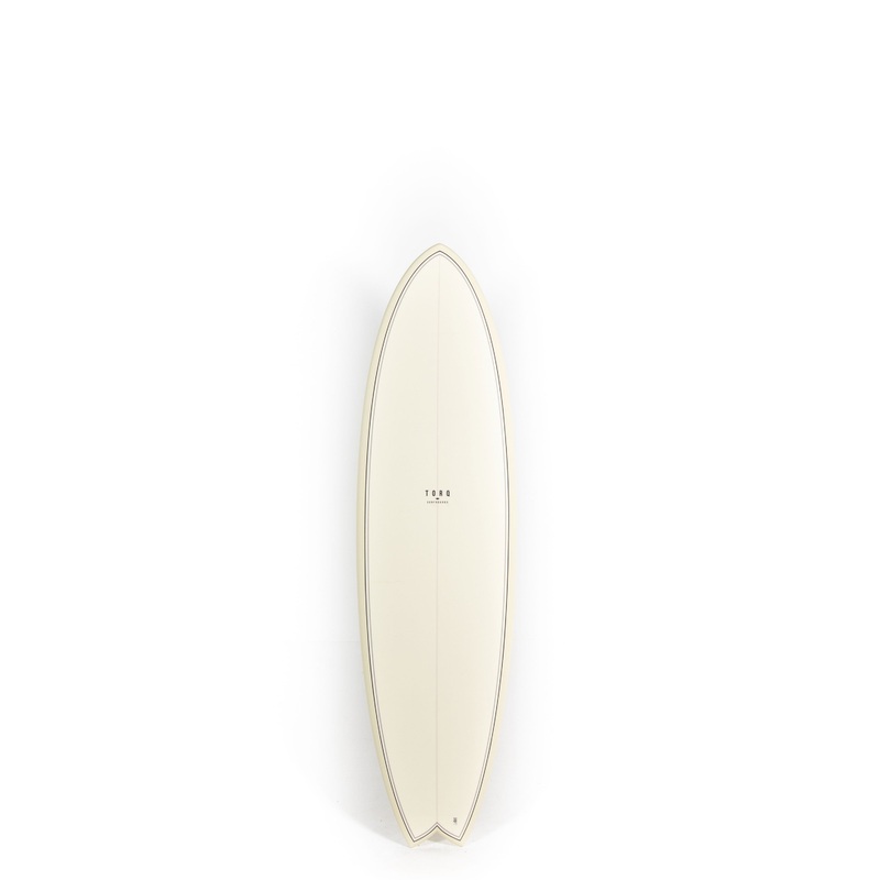 Torq Surfboards - MODFISH - Classic Cream - 6'6" x 21 x 2 5/8 - 39.6L