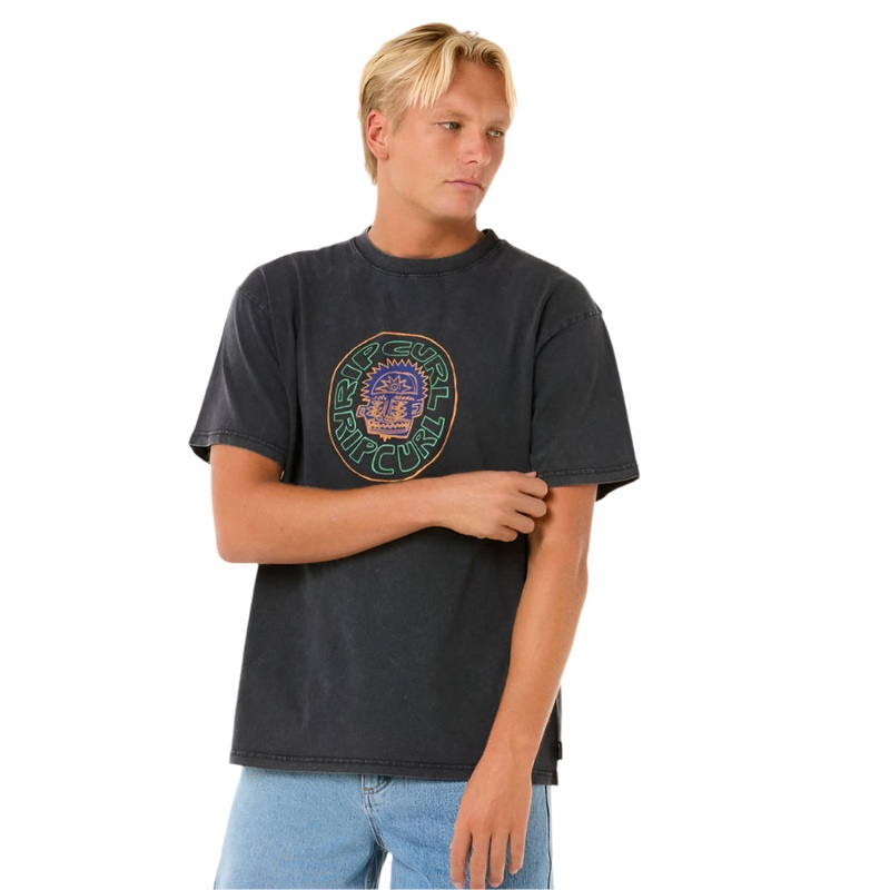 Rip Curl Raw Energy Visions T-Shirt Black