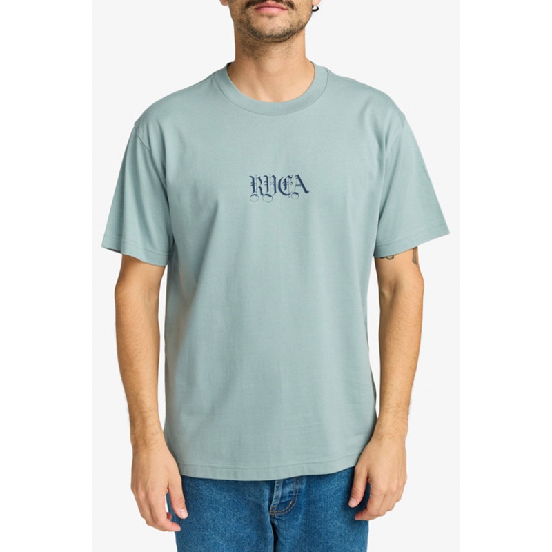 RVCA - BENJ BATTLE TEE - LEAD