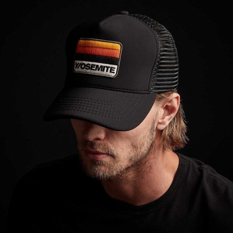 Y/OSEMITE Patch Scuba Trucker - Black