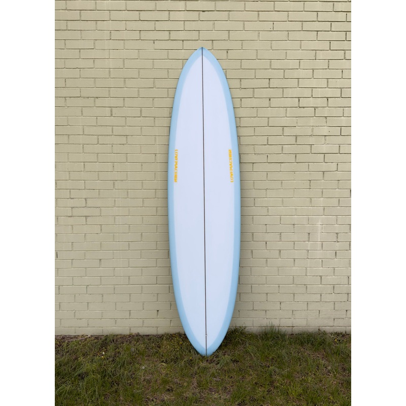 7'4" Lovemachine Surfboards Thick Lizzy - Blue