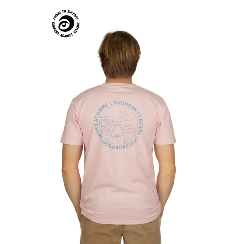 Tiki North Devon T-Shirt Pink