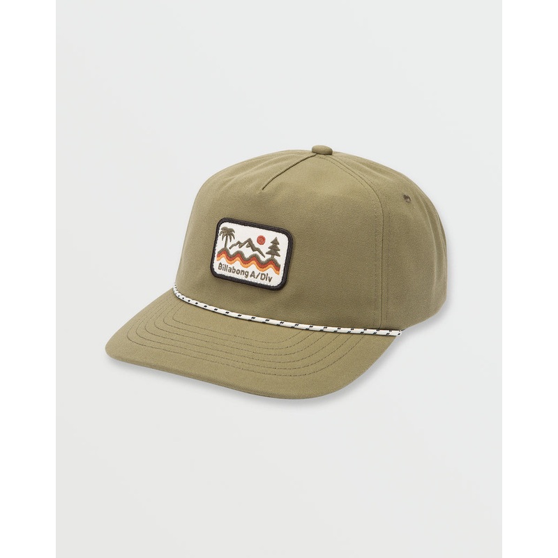 Billabong Adiv Strapback Hat-Military