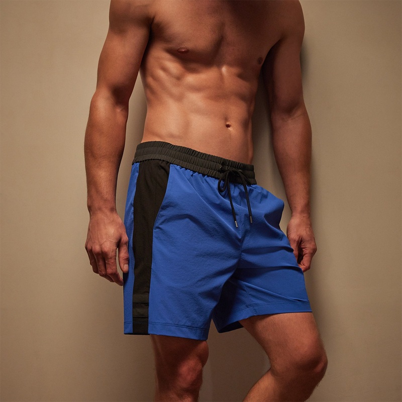Stretch Rip Stop Sport Short - Baltic Blue/Black/Carbon