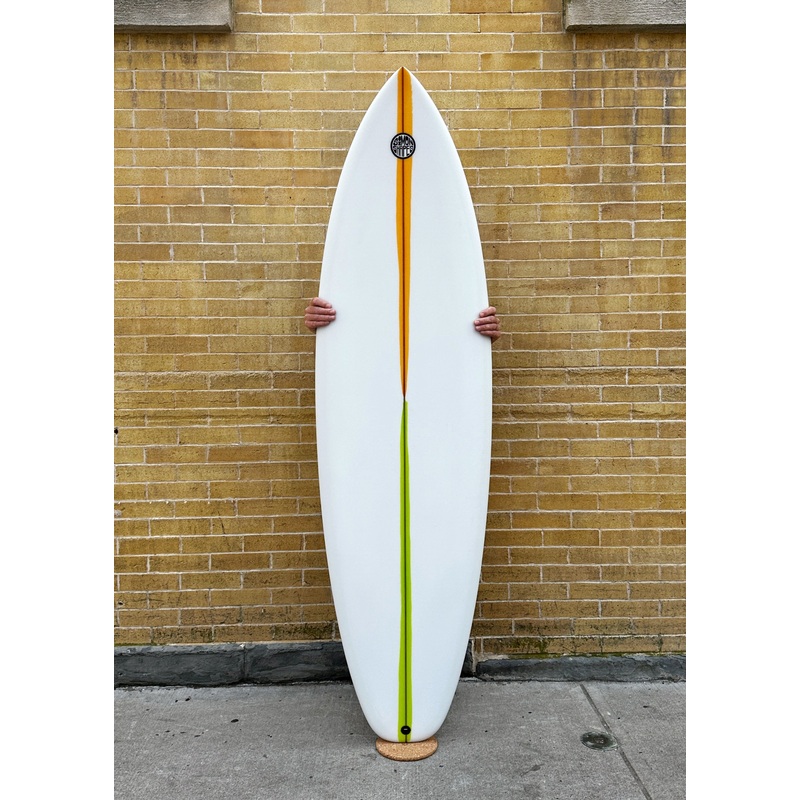 6'6" Simon Shapes Channel Twin Plus Trailer