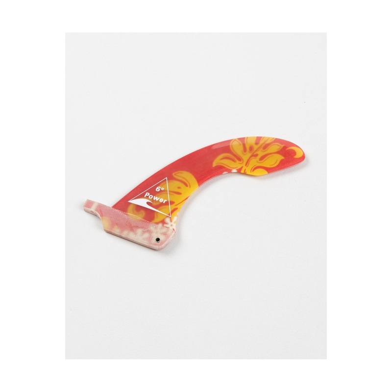 6" Power 3 Colour Custom Fin