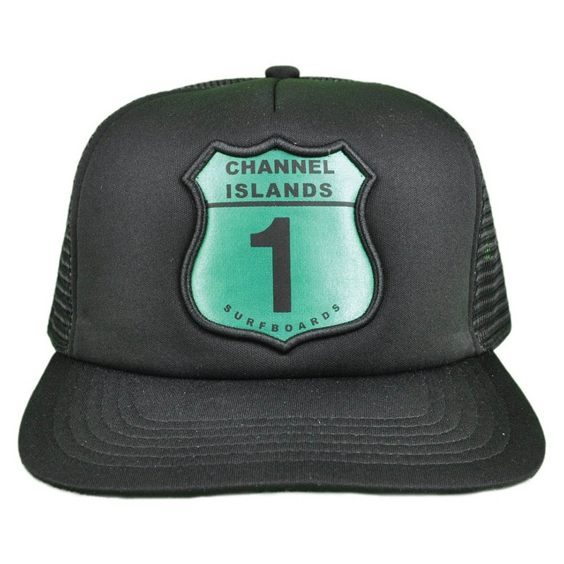Channel Islands CI Hwy 1 Trucker Cap - Black