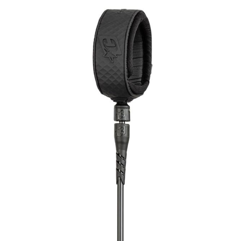 Creatures Longboard Ankle Leash-Black Black-9' x 9/32"