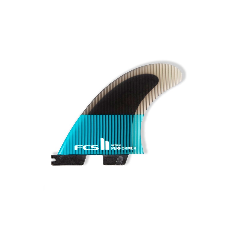 FCS - FCS II PERFOMER - PC - TEAL BLACK - M - 4FINS