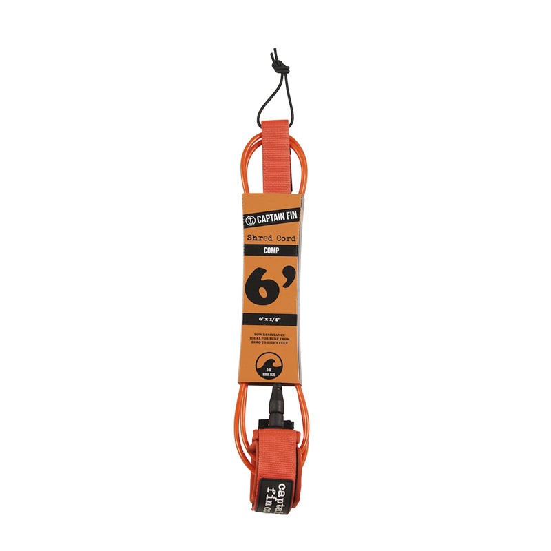 CAPTAIN FIN - CF LEASH SHRED CORD 6 COMP - Orange