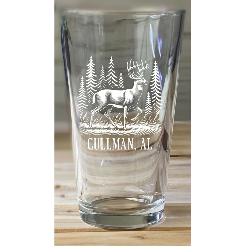 Cullman AL Deer  - Pint glass