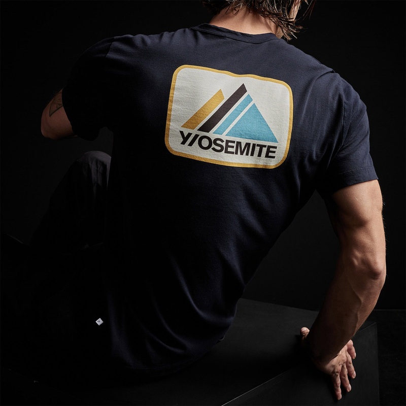 Short Sleeve Crew Alpine Graphic - Deep