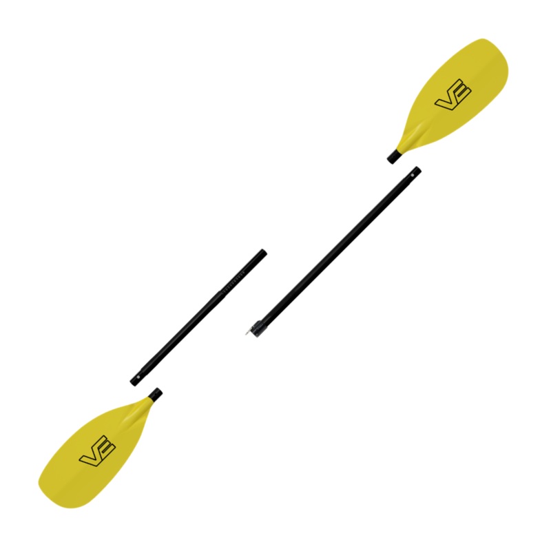 VE glass Creeker Kayak Paddle - 4-piece
