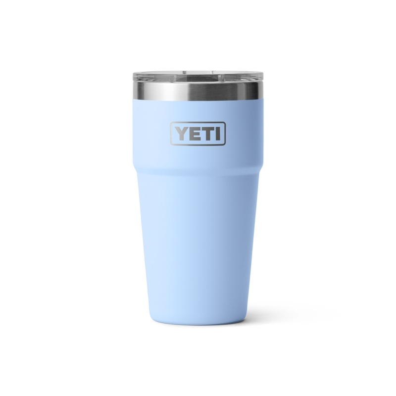 Yeti Single 20 Oz Stackable Cup Blue Sky Blue