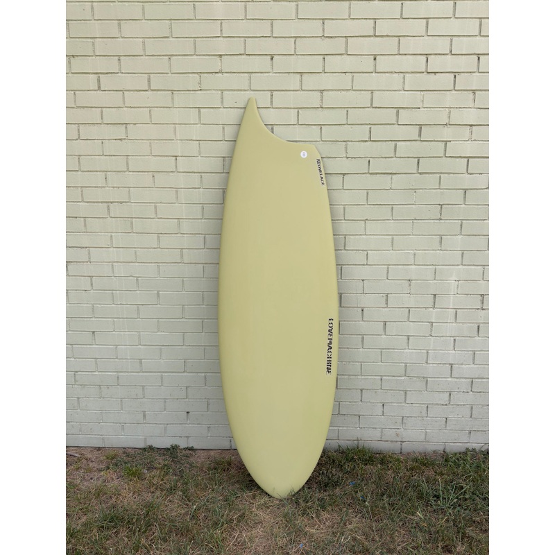5'9" Lovemachine Surfboards Rabbitsfoot (Regular) - Olive Deck