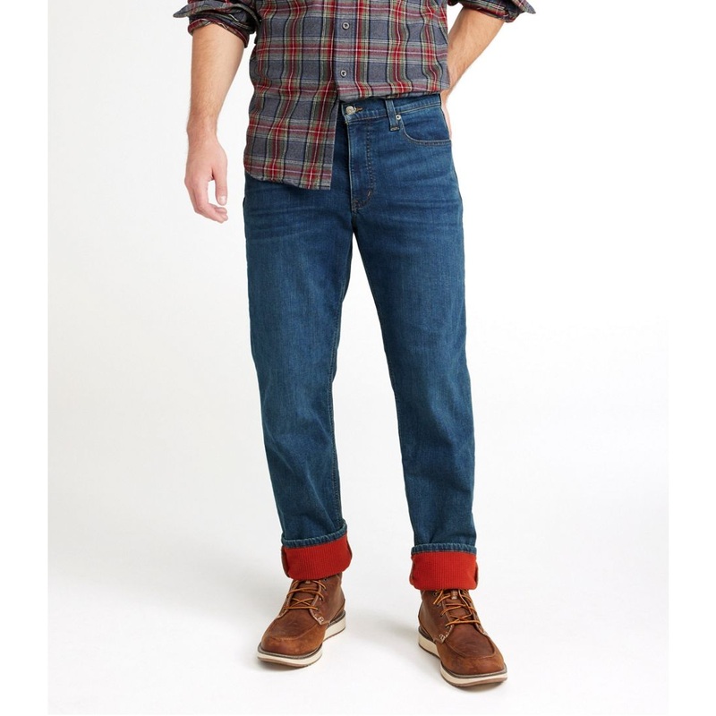 BeanFlex Jean Fleece Lined Standard Fit Men's