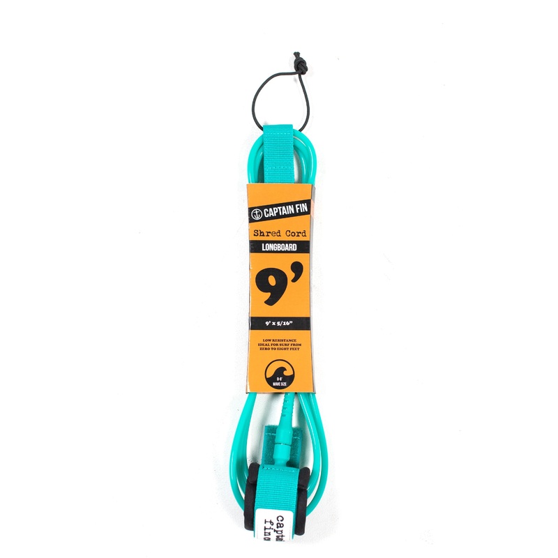 CAPTAIN FIN - CF LEASH SHRED CORD 9 STANDARD - Teal