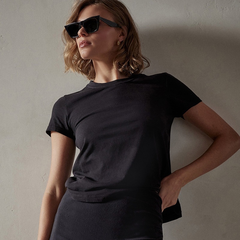 Vintage Little Boy Tee - Black
