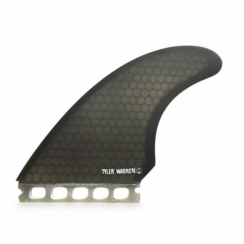 Captain Fin Tyler Warren Twin Futures Fin Set-Black