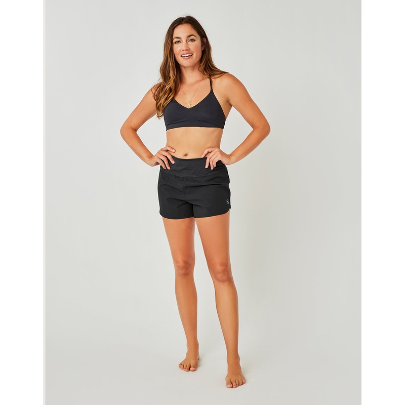 Carve Designs Borneo Boardshorts-Black