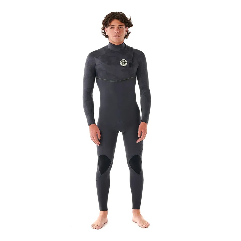Rip Curl E Bomb 3/2mm Zip Free Wetsuit - Charcoal - 2024