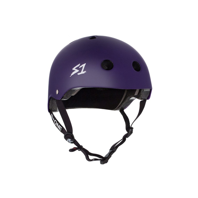 S1 Lifer Skateboard Helmet Purple Matte