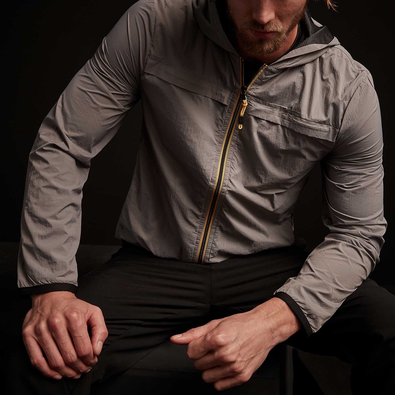 Y/OSEMITE Nylon Windbreaker - Ash Grey