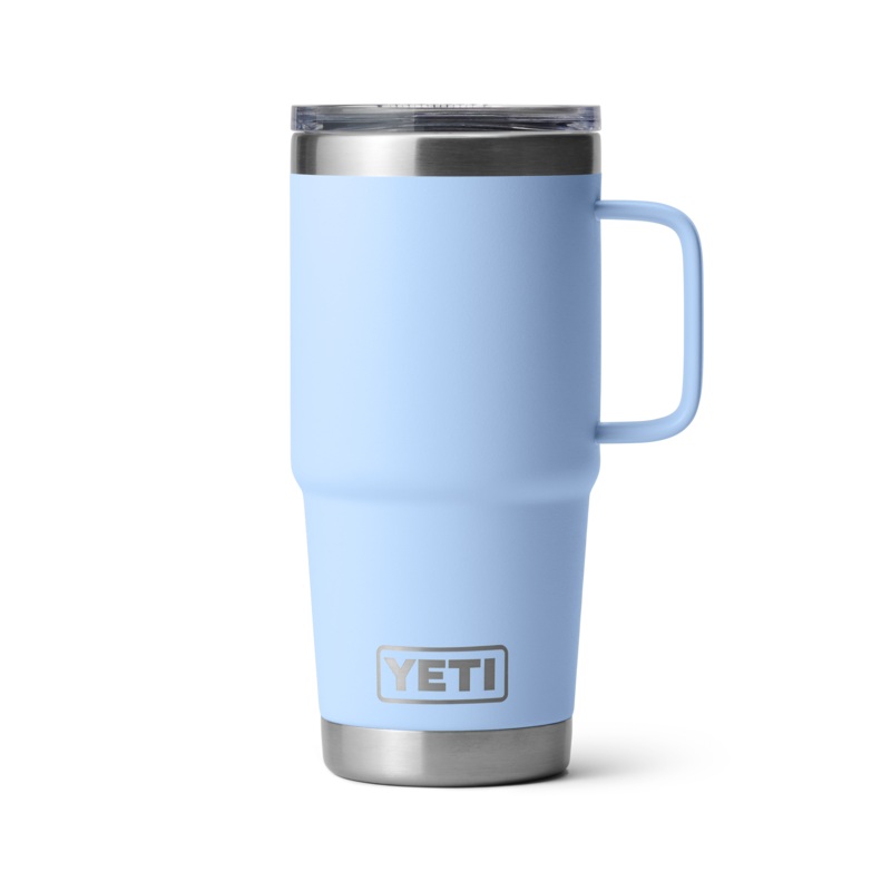 Yeti Rambler 20 Oz Travel Mug Blue Sky Blue